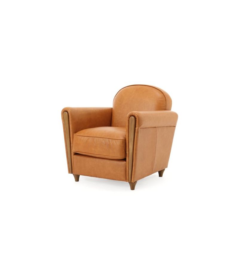 OAKS CLUB CHAIR / SMOOTH LEATHER | JOURNAL STANDARD FURNITURE