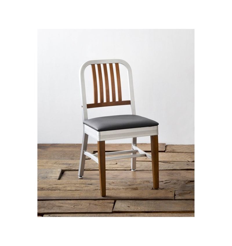 SHORELINE SIDE CHAIR / WOOD LEG / BLACK | JOURNAL STANDARD FURNITURE