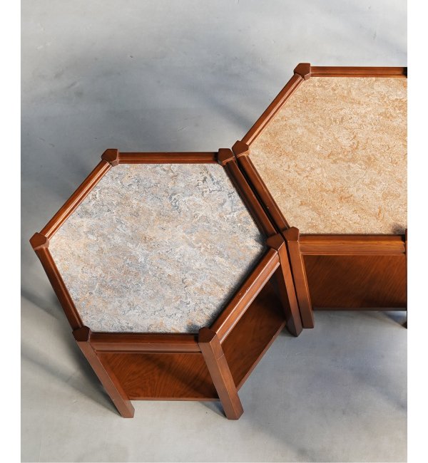 ACME FURNITURE BROOKS HEXAGON TABLE - beautifulbooze.com